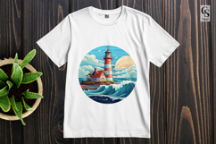Lighthouse Clipart Sublimation PNG Product Image 2