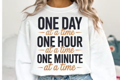 One Day One Hour One Minute Svg | Svg Cut Files | Shirt Svg Product Image 2