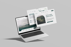 Laptop Screen Website Mockup Product Image 3