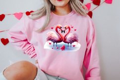 Breeds of Valentine Kissing Birds, Valentine's Day Clipart Product Image 2