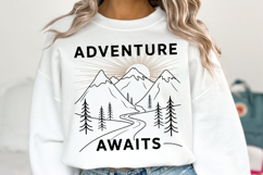 Adventure Awaits svg | Svg Cut Files | Shirt Svg Product Image 1