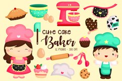 Bakery Studio Clipart - Cookie and Sweets Clip Art Product Image 1