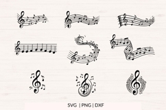Music SVG Bundle - svg, png, dxf Product Image 2