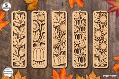 Autumn Bookmarks Laser Cut Bundle | Glowforge | SVG Product Image 2