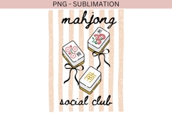 Mahjong png design for T-shirts Product Image 2