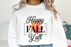 Happy Fall Y'all Svg | Thanksgiving Svg | Shirt Svg Product Image 2