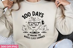 100 Days of-School Sublimation Bundle PNG Product Image 4