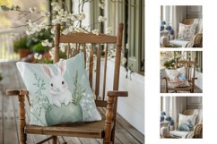 Easter Pillowcase, Spring Flowers Pillow Designs, Easter PNG Product Image 2