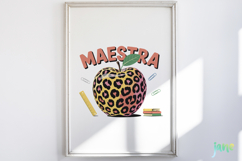 Latina Teacher Sublimation Product Image 5