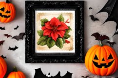 Christmas Postage Stamps Sublimation Clipart, Product Image 2