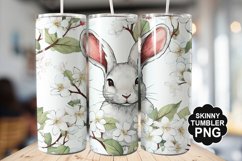 Easter Bunny Tumbler - Easter Day Tumbler PNG Design Product Image 1
