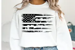 USA Flag Svg Design | Svg Cut Files | Shirt Svg Product Image 1