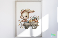 Cute Halloween Fall Animal Sublimation Clipart Product Image 5