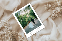 Minimalist Photo Wedding Invitation Template | Modern Product Image 2