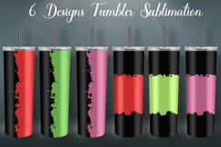 Add Text Tumbler Wrap Sublimation Design PNG Product Image 1