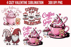 Cozy Valentine Sublimation Bundle PNG Product Image 3
