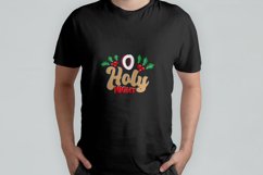 O Holy Night inspirational quotes and Typography T-shirt Product Image 3