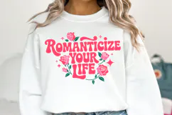 Romanticize your life Svg | Svg Cut File | Shirt Svg Product Image 3