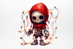 Christmas Skeleton Sublimation PNG Product Image 2