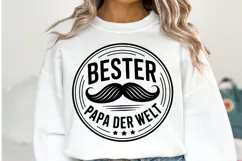 Bester Papa svg | Svg Cut File | Shirt Svg Product Image 1