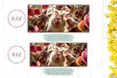 Easter Mug Sublimation, Easter Bunnies Mug Template Product Image 2