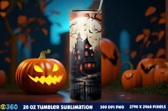 Halloween Tumbler Sublimation Wraps, Tumbler Halloween Product Image 2