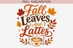 Autumn phrase png design for T-shirts Product Image 2