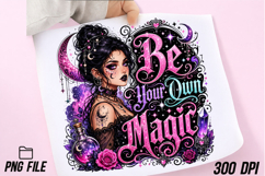 Be Your Own Magic PNG, Pastel Goth Product Image 3