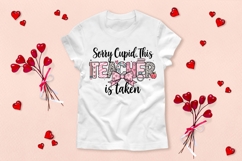 Valentine Teacher Tshirt Design Product Image 2