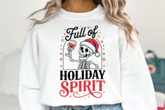 Full of Holiday Spirit Svg | Christmas Svg | Shirt Svg Product Image 2