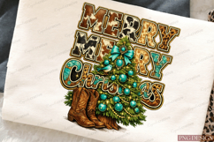 Merry Merry Christmas Sublimation Design Product Image 3