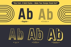 Fox Boldium: 5 Font Styles Product Image 2