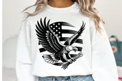 USA Eagle Svg Design | Svg Cut Files | Shirt Svg Product Image 1
