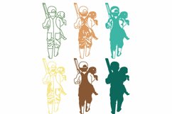 Hunter multilayer 3D SVG/Hunter plywood cut/ 3D laser cut Product Image 2
