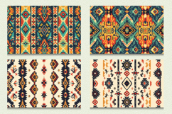 Boho Tribal Print Cutting Boards sublimation Design Product Image 2