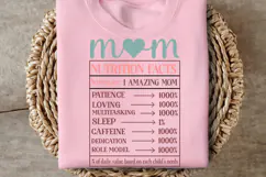 Mom Nutrition SVG PNG Design, Mother's Day SVG Product Image 2
