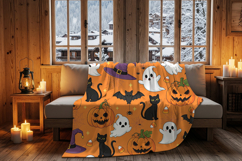 Winter Blanket Mockup Product Image 3
