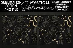 Mystical Tumbler Submilation 20oz Skinny Tumbler Product Image 2