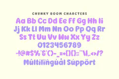 Chunky Boom - Cute Bubble Font Product Image 2