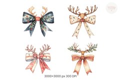 Christmas Reindeer Bow Product Image 2