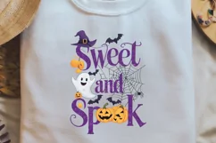 Funny Halloween Quotes Sublimation, PNG, Sweet and spook Product Image 1