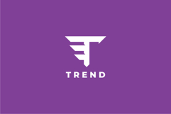 Trend Letter T Logo Design Vector Product Image 2