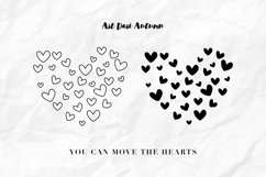 Heart svg, Hearts svg files for cricut, Mother's Day svg Product Image 2