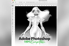 70 Procreate Retro-Futurism Stamp Brushes Product Image 8