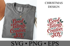 Good Tidings of Comfort and Joy Svg | Christmas | Shirt Svg Product Image 3
