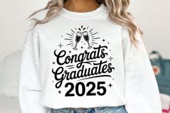 Congrats Graduate 2025 svg | Graduation Svg | Shirt Svg Product Image 1