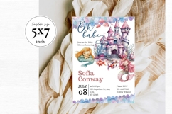 Baby Shower Invitation Template 182 Product Image 2