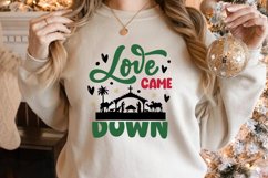 Love came down SVG, Christmas SVG Product Image 2