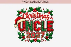 Family Christmas png design for T-shirts Product Image 2