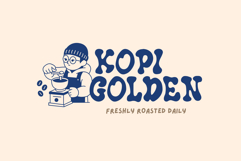 Food Imaji - Coffee Shop Logo Font Product Image 2